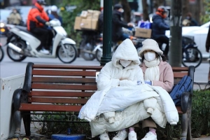 Thời tiết ngày 12/4: Không khí lạnh tràn về, Bắc Bộ chuyển lạnh