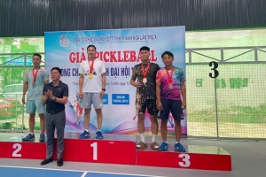 Sôi nổi Giải Pickleball trong chương trình Đại hội TDTT tỉnh Thanh Hóa lần thứ X