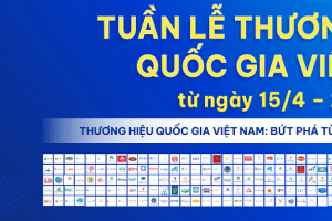 Tuần lễ Thương hiệu Quốc gia chào mừng ngày Thương hiệu Việt Nam 20/4/2025
