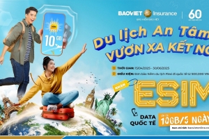 Du lịch an tâm - Vươn xa kết nối: Bảo hiểm thế hệ mới kết nối không giới hạn