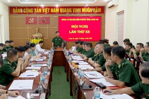 Đảng ủy Bộ đội Biên phòng tỉnh Long An, Hội nghị Đảng ủy lần thứ XX