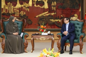 UAE hoan nghênh Việt Nam xem xét tham gia Cơ quan Năng lượng tái tạo Quốc tế IRENA