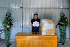 Bắt giữ 1 đối tượng thu giữ 12kg cần sa khô