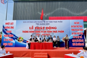 Tháng hành động vì an toàn thực phẩm Quảng Ninh năm 2025 sẽ diễn ra từ ngày 15/4 đến ngày 15/5