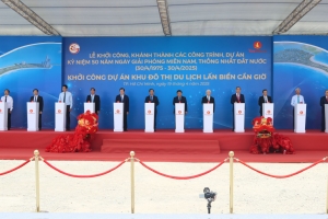 Vingroup khởi công dự án Khu đô thị du lịch lấn biển Cần Giờ