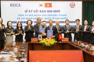 KOICA viện trợ không hoàn 7,5 triệu USD cho đào tạo nghề tại Bắc Giang