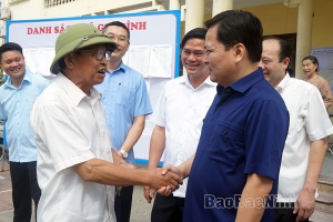 Bắc Ninh: Kiểm tra công tác lấy ý kiến cử tri về Đề án sắp xếp đơn vị hành chính