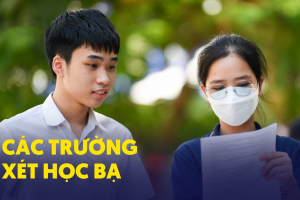 Chi tiết các trường đại học xét học bạ THPT năm 2025