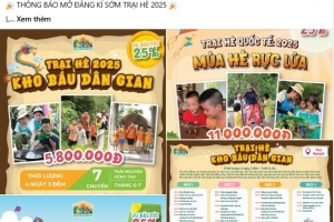 Phụ huynh cần cảnh giác trước "ma trận" trại hè