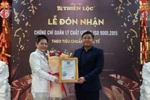 Bút bi Thiên Lộc vinh dự đón nhận Chứng nhận ISO 9001:2015 – Khẳng định vị thế thương hiệu Việt