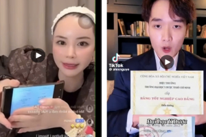 Phát hiện hành vi sử dụng hình ảnh bằng tốt nghiệp giả để quảng cáo dịch vụ làm đẹp trái phép