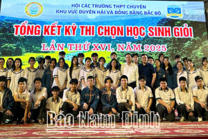 Trường THPT chuyên Lê Hồng Phong Nam Định xuất sắc dẫn đầu kỳ thi chọn học sinh giỏi khu vực Duyên hải, Đồng bằng Bắc Bộ