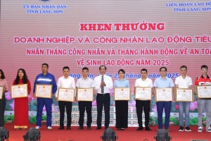 Lạng Sơn: Phát động Tháng hành động về An toàn, vệ sinh lao động