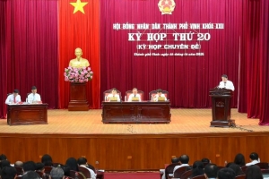 Thành phố Vinh sẽ còn lại 6 phường sau khi sắp xếp đơn vị hành chính cấp xã