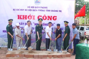 Bộ đội Biên phòng Quảng Trị: Khởi công xây dựng Nhà đồng đội