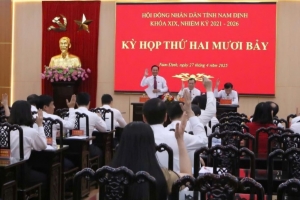 Nam Định thông qua chủ trương hợp nhất ba tỉnh