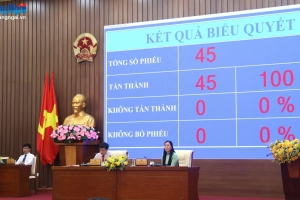 Quảng Ngãi: Thông qua Nghị quyết tán thành chủ trương sắp xếp các đơn vị hành chính cấp xã