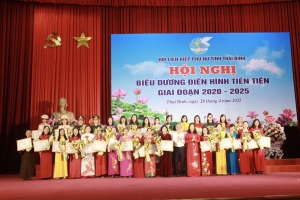 Thái Bình: Biểu dương phụ nữ điển hình tiên tiến giai đoạn 2020-2025