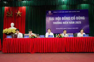 Công ty cổ phần Nhiệt điện Quảng Ninh tổ chức thành công Đại hội đồng cổ đông thường niên năm 2025