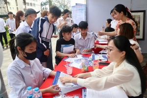 Hơn 1.000 học sinh dự Ngày hội tư vấn tuyển sinh giáo dục nghề nghiệp tại Hải Dương