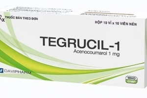 Thu hồi lô thuốc viên nén Tegrucil-1 do không đạt chất lượng