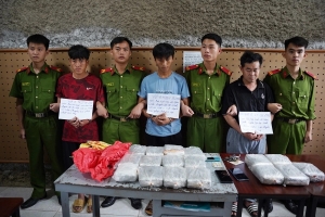 Triệt xóa đường dây vận chuyển trái phép chất ma túy với quy mô lớn