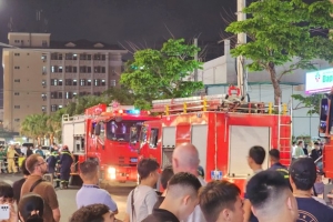Cháy tại chung cư cao cấp Mường Thanh ở Đà Nẵng