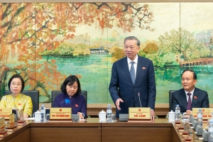Tổng Bí thư Tô Lâm: Sửa đổi, bổ sung một số điều của Hiến pháp cần đúng quy trình, quy định