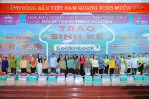 LocknLock phát huy trách nhiệm xã hội qua chương trình thiện nguyện tại Vĩnh Phúc