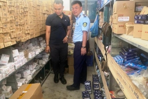 Xử phạt một cơ sở kinh doanh buôn bán hàng giả mạo nhãn hiệu