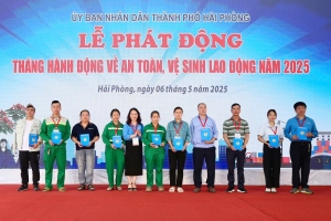 Hải Phòng: Phát động Tháng hành động về An toàn, vệ sinh lao động 2025