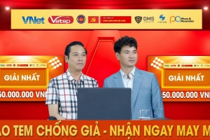 Kết quả Chương trình trao thưởng “Cào tem chống giả - Nhận ngay may mắn” tháng 4/2025