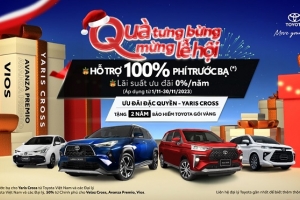 Toyota tri ân khách hàng: Loạt ưu đãi "khủng" mừng 30 năm tại Việt Nam