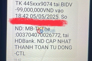 Hạ Long: Một người dân mất 99 triệu đồng sau khi nghe cuộc gọi mạo danh nhân viên ngành nước