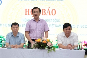 Quảng Bình tổ chức chuỗi hoạt động hướng tới Kỷ niệm 100 năm Ngày Báo chí Cách mạng Việt Nam