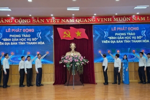 Thanh Hóa phát động phong trào “Bình dân học vụ số”