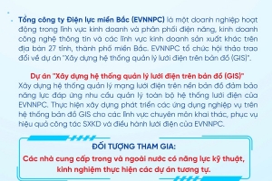 Hội thảo trao đổi về dự án “Xây dựng hệ thống quản lý lưới điện trên bản đồ (GIS)”