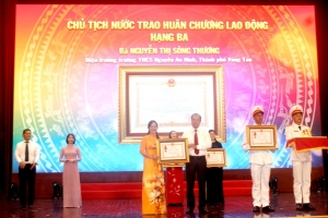Bà Rịa - Vũng Tàu: 5 cá nhân được Chủ tịch nước trao tặng Huân chương Lao động