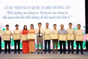 Thanh Hóa tổ chức lễ kỷ niệm Ngày Quốc tế Điều dưỡng