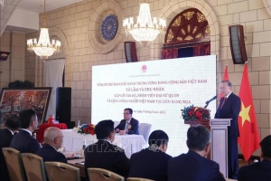 Tổng Bí thư Tô Lâm và Phu nhân gặp gỡ cộng đồng người Việt tại Liên bang Nga