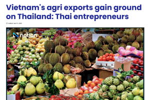 Xuất khẩu nông sản Thái Lan sớm bị Việt Nam vượt qua