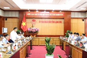 Lạng Sơn: Làm việc với Tổng công ty Điện lực – TKV để trao đổi điều chỉnh một số dự án đầu tư