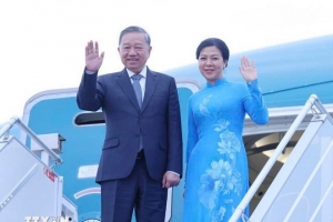 Tổng Bí thư Tô Lâm và Phu nhân kết thúc tốt đẹp chuyến thăm cấp Nhà nước Cộng hòa Belarus