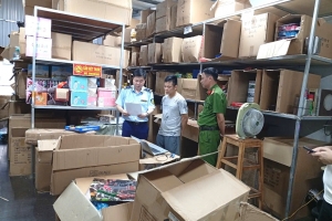 Xử phạt 40 triệu đồng cơ sở kinh doanh đồ chơi trẻ em trên địa bàn thành phố Nam Định