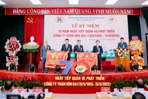 Công ty than Hòn Gai-TKV kỷ niệm 70 năm Ngày tiếp quản và phát triển