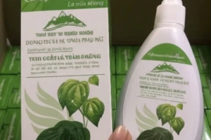 Tiêu hủy lô sản phẩm mỹ phẩm “Dung dịch vệ sinh phụ nữ Lá trầu không Collagen Italia Slim”