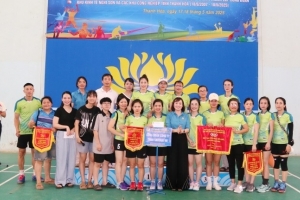 Bế mạc hội thao công nhân, viên chức, lao động năm 2025