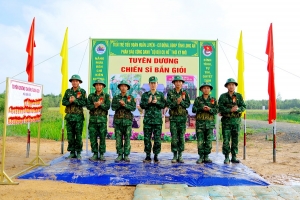 Chiến sĩ mới Tiểu đoàn Huấn luyện – Cơ động: Nỗ lực, bản lĩnh, tự tin hoàn thành kiểm tra thực hành bắn đạn thật và ném lựu đạn