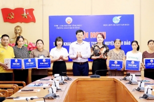 TYM Vĩnh Phúc đưa dịch vụ tài chính vi mô đến với phụ nữ Tam Đảo