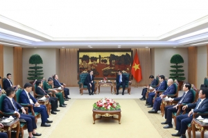 Thủ tướng Phạm Minh Chính tiếp lãnh đạo tập đoàn kinh tế hàng đầu Trung Quốc